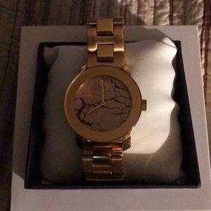 Movado rose gold watch
